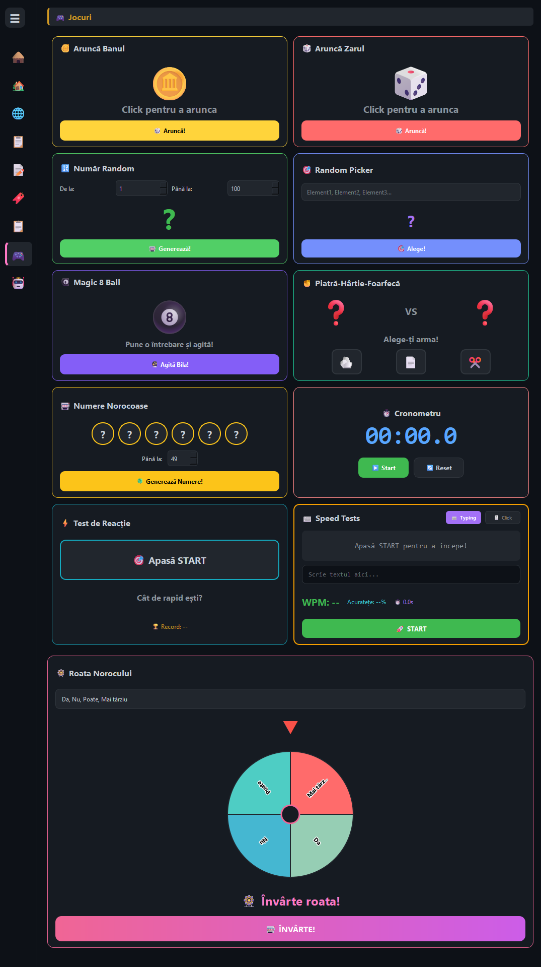 DenisControl - Games